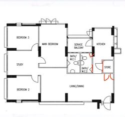 Blk 570 Hougang Street 51 (Hougang), HDB 5 Rooms #598179461